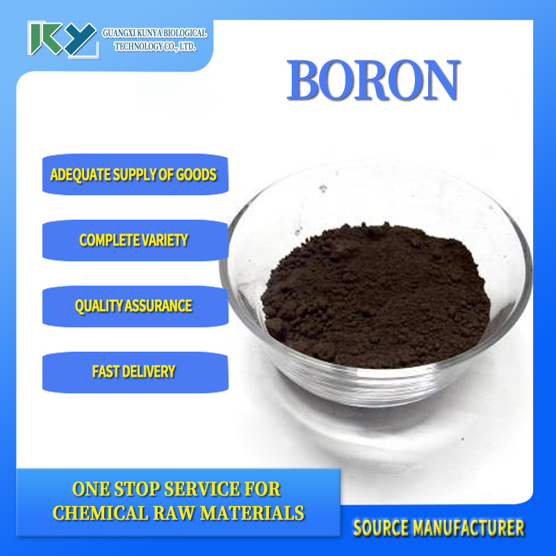 95% Diamond Polycrystalline Boron Powder 3μ M Amorphous Boron Powder Monomer Boron 7440-42-8 Simple Boron Monomer Shed Manufacturers